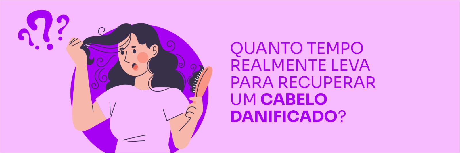 Quanto tempo realmente leva para recuperar um cabelo danificado?